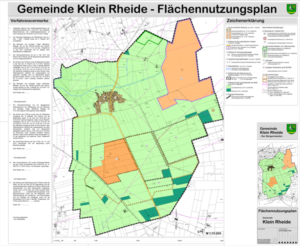 Flächennutzungsplan als PDF